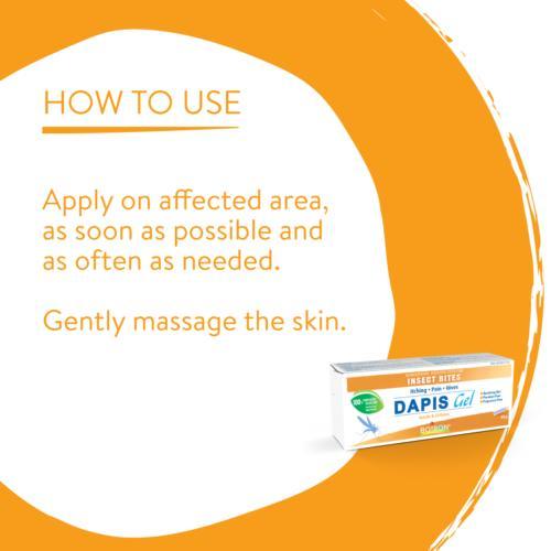 Boiron DAPIS GEL FOR BITES 40G- BOIRON-The Health Store- Default Title