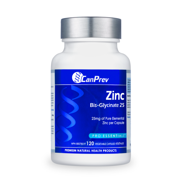 CanPrev Zinc Bis-Glycinate 25- CANPREV-The Health Store- Default Title