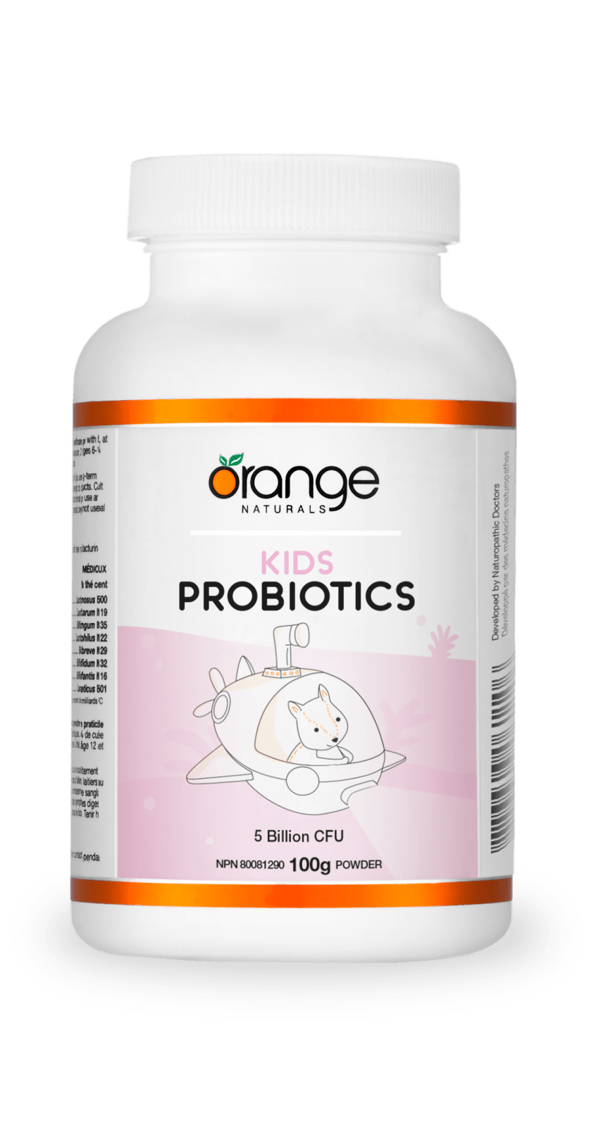 Orange Naturals Kids Probiotic Powder 100g- CANPREV-The Health Store- Default Title