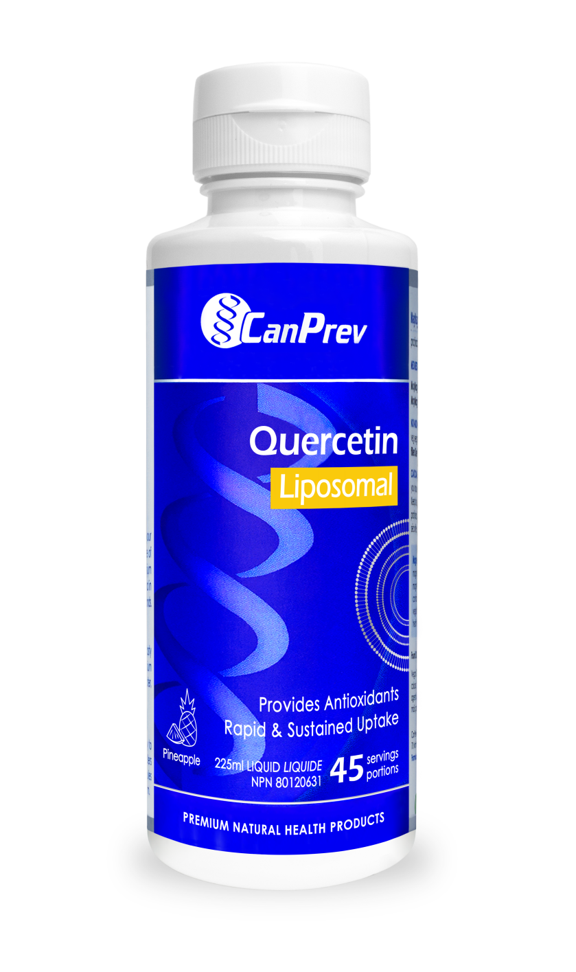 CanPrev Quercetin Liposomal - Pineapple Liquid 225mL- CANPREV-The Health Store- Default Title