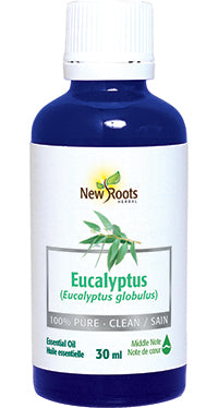 New Roots Eucalyptus Essential Oil 30mL- NEW ROOTS HERBAL-The Health Store- Default Title