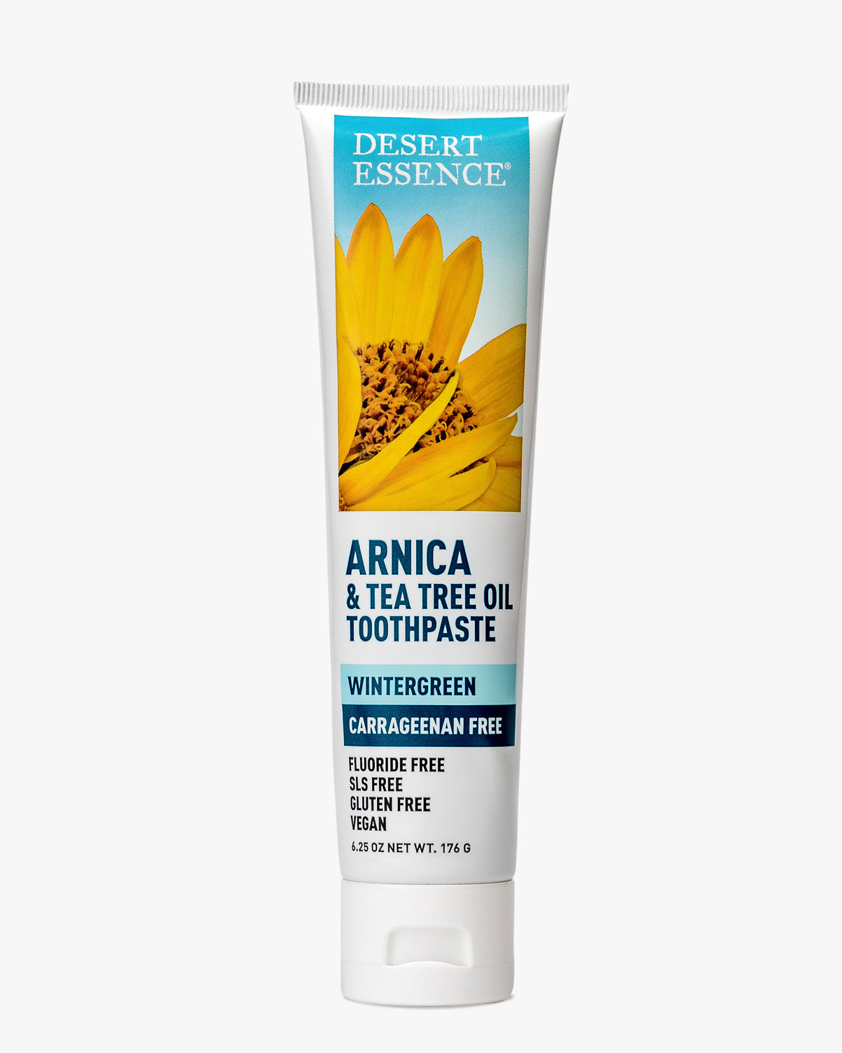 Desert Essence Arnica & Tea Tree Oil Toothpaste 6.25oz- PURITY LIFE-The Health Store- Default Title