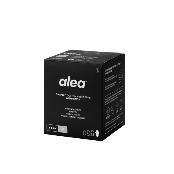 Alea Organic Night Pad 14units- Alea-The Health Store- Default Title