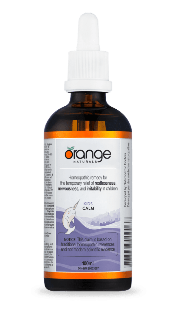 Orange Naturals Calm for Kids 100mL- CANPREV-The Health Store- Default Title