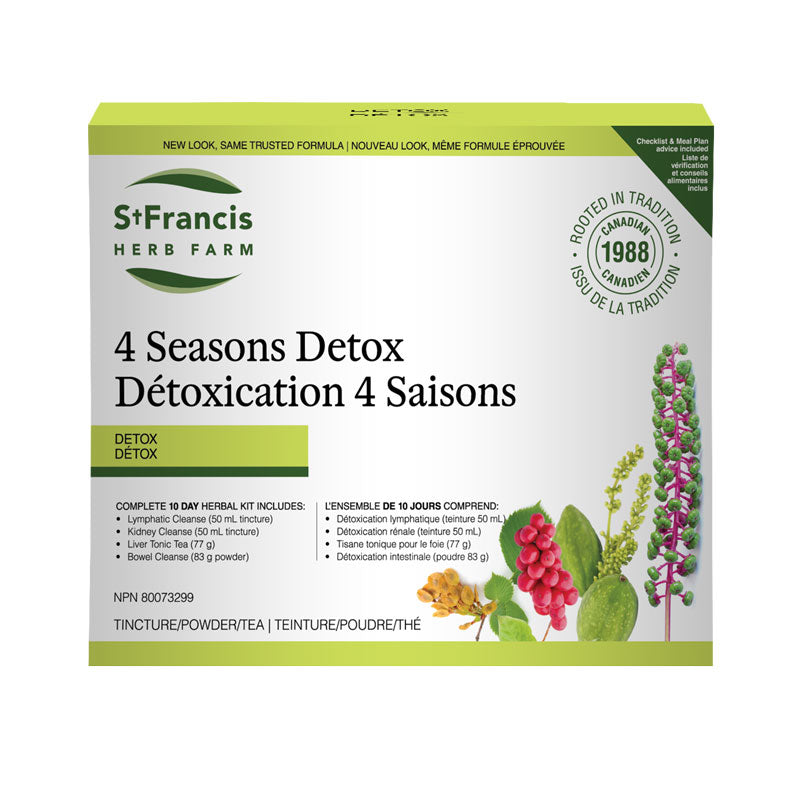 St. Francis 4 Seasons Detox Kit- ST FRANCIS HERB FARM-The Health Store- Default Title