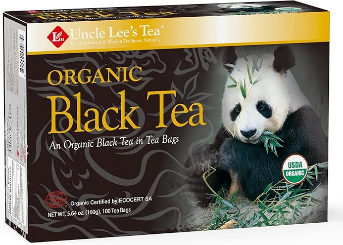 Uncle Lee's Legends Organic Black Tea - 100 bags- PURE SOURCE-The Health Store- Default Title