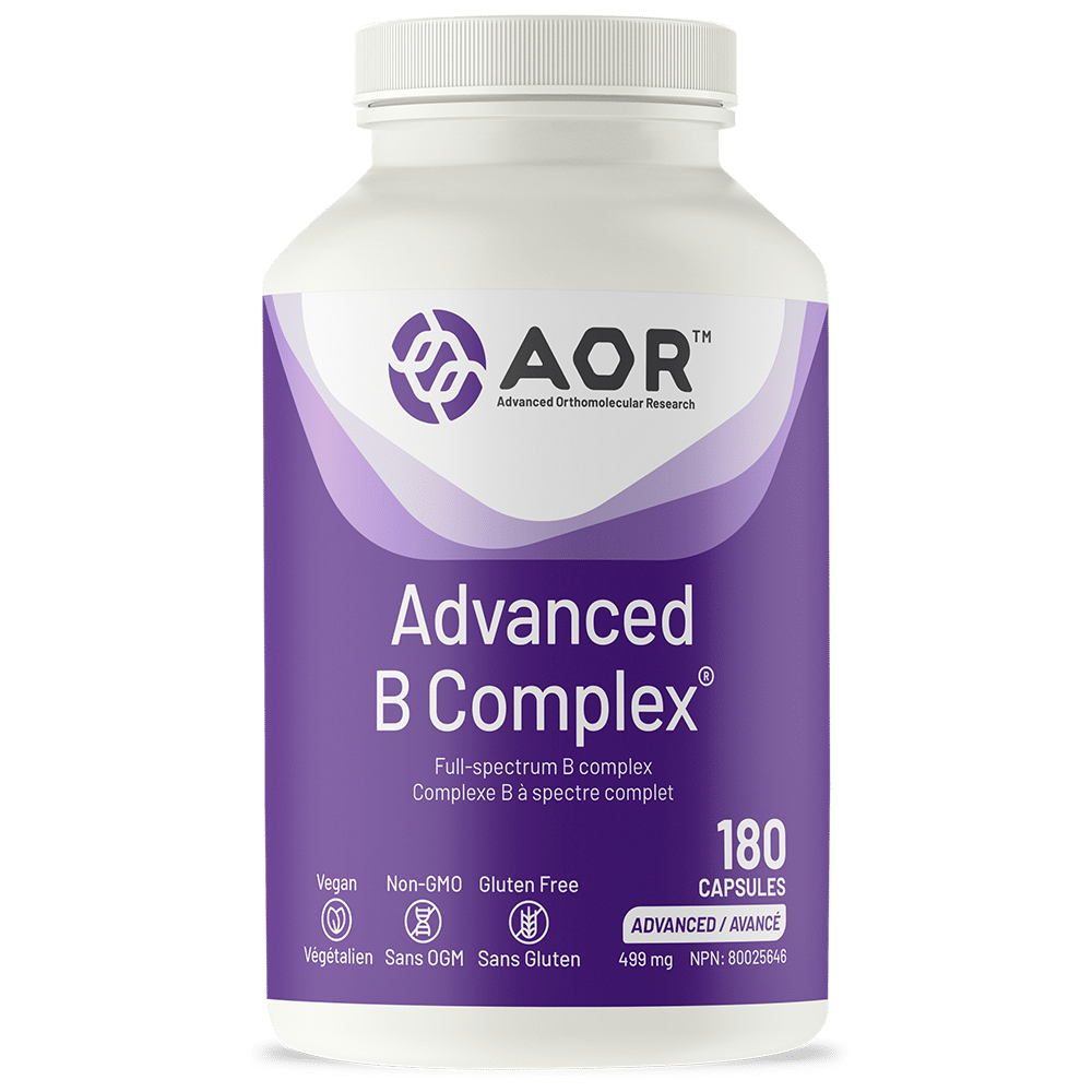 AOR Advanced B Complex- AOR-The Health Store- 180 Caps