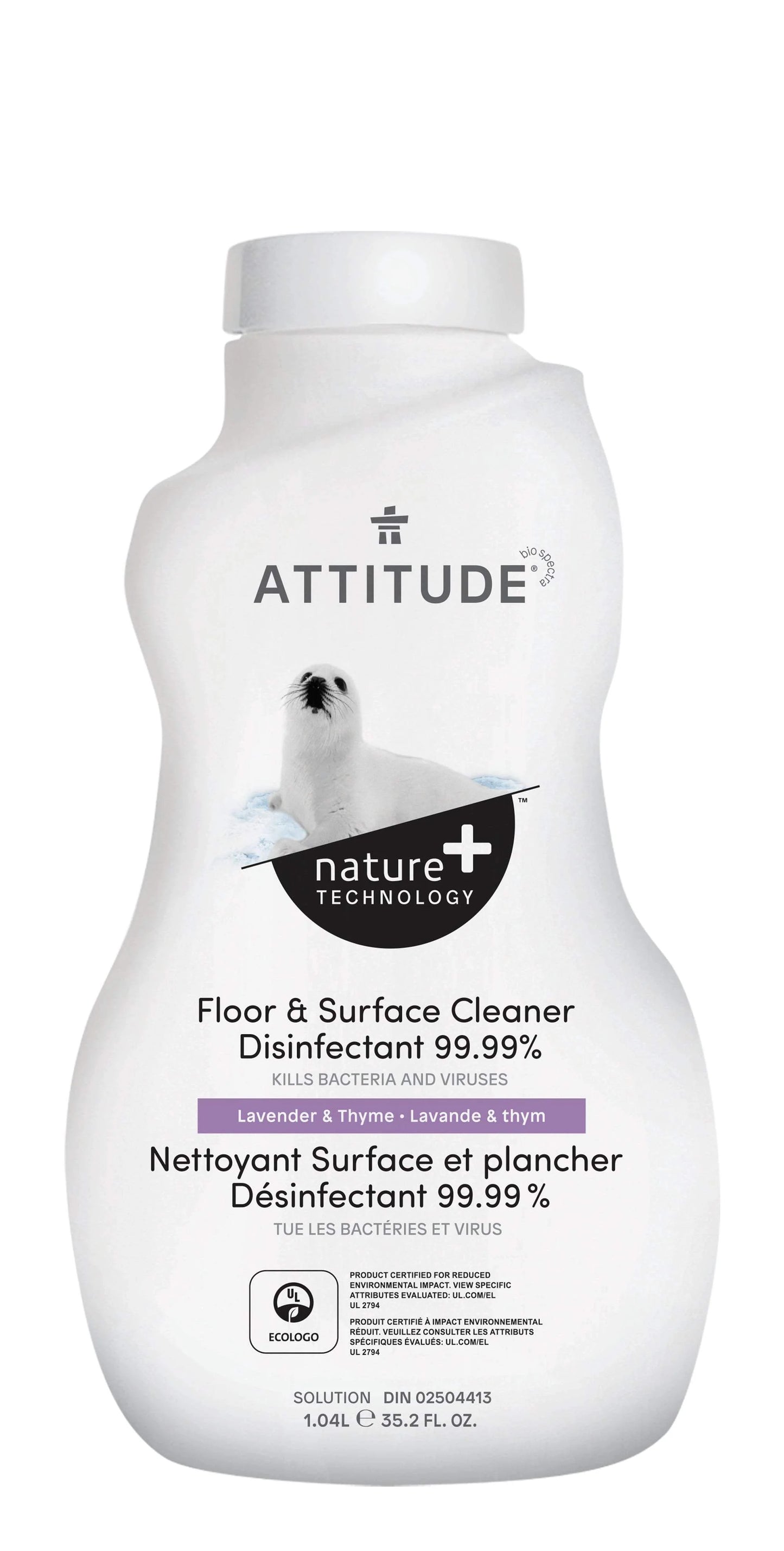 Attitude Floor & Surface Cleaner - Lavender & Thyme 1.04L- PURITY LIFE-The Health Store- Default Title
