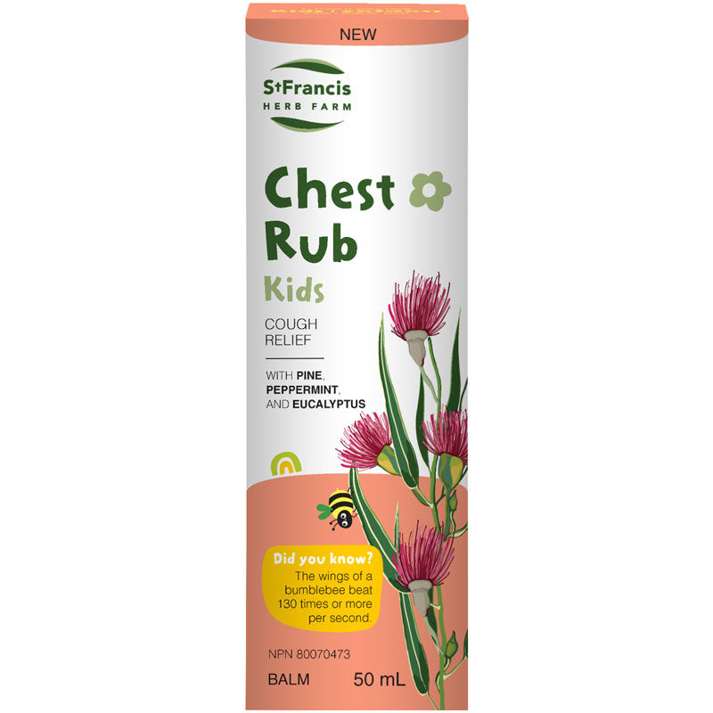 St. Francis Chest Rub for Kids 50mL- ST FRANCIS HERB FARM-The Health Store- Default Title