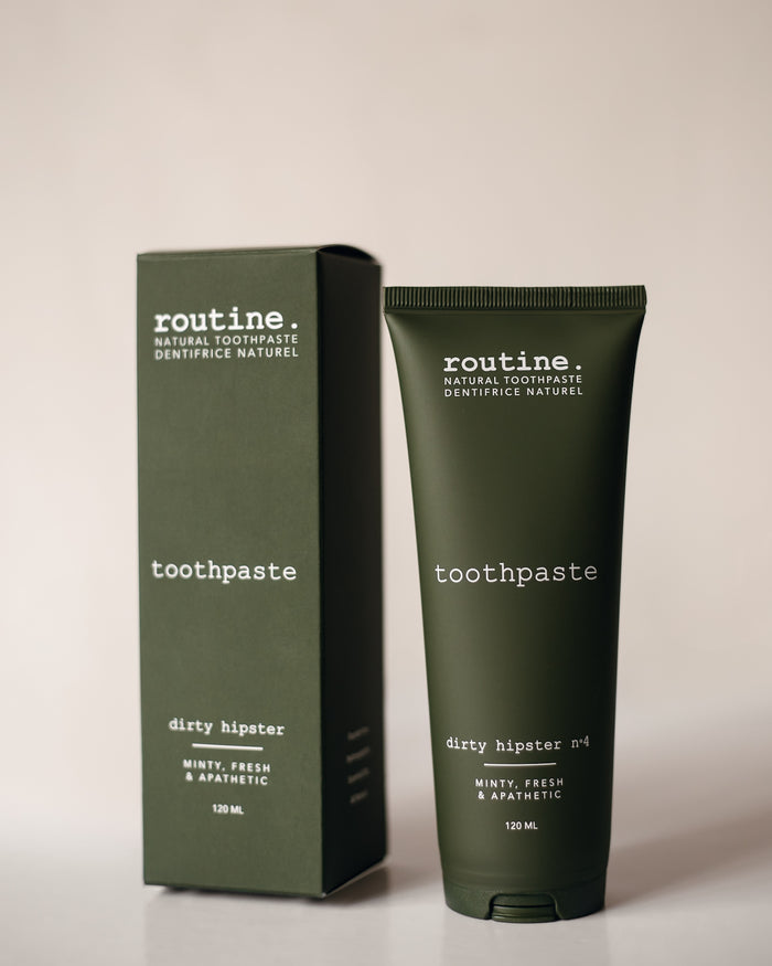 ROUTINE Dirty Hipster Toothpaste 120ml- PURITY LIFE-The Health Store- Default Title