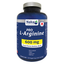 Naka L-Arginine 600mg 150 VCaps- NAKA ORIGINAL-The Health Store- Default Title