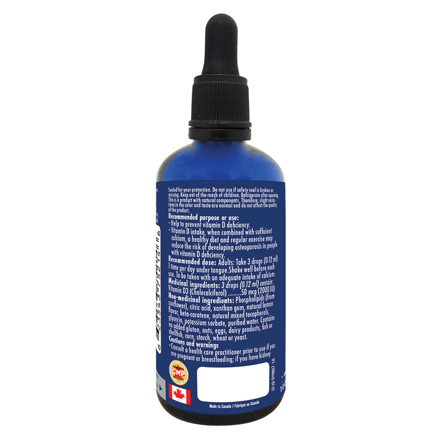 Naka Liposomal D3 Spray 2000IU 100mL- NAKA ORIGINAL-The Health Store- Default Title
