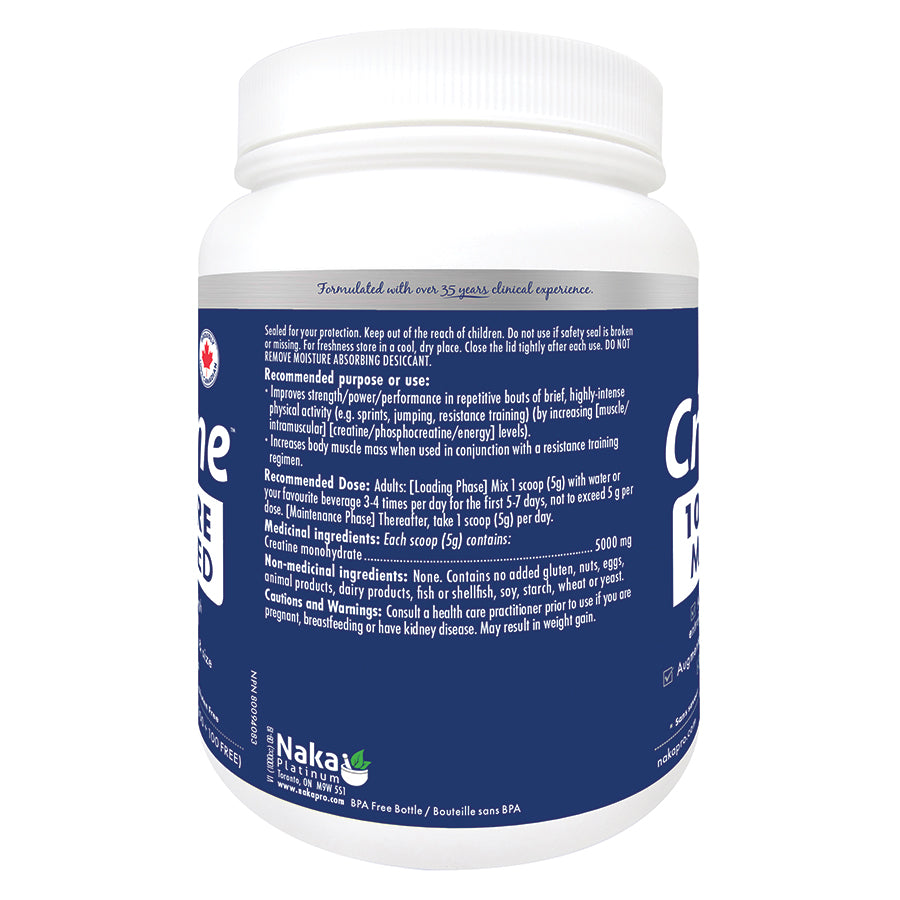 Naka Pro Creatine 100% Pure Micronized 400g