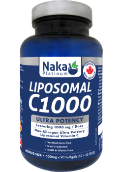 Naka Liposomal C1000 90caps- NAKA ORIGINAL-The Health Store- Default Title