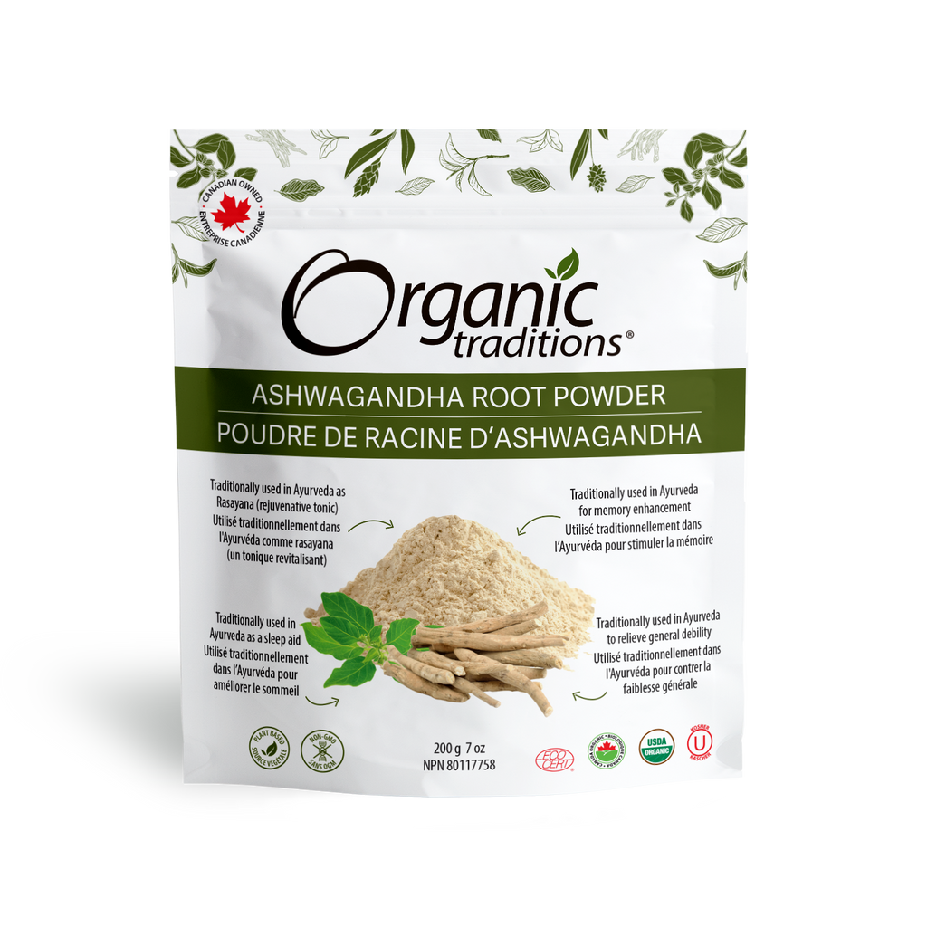 ORG ASHWAGANDA POWDER 200G- PURITY LIFE-The Health Store- Default Title