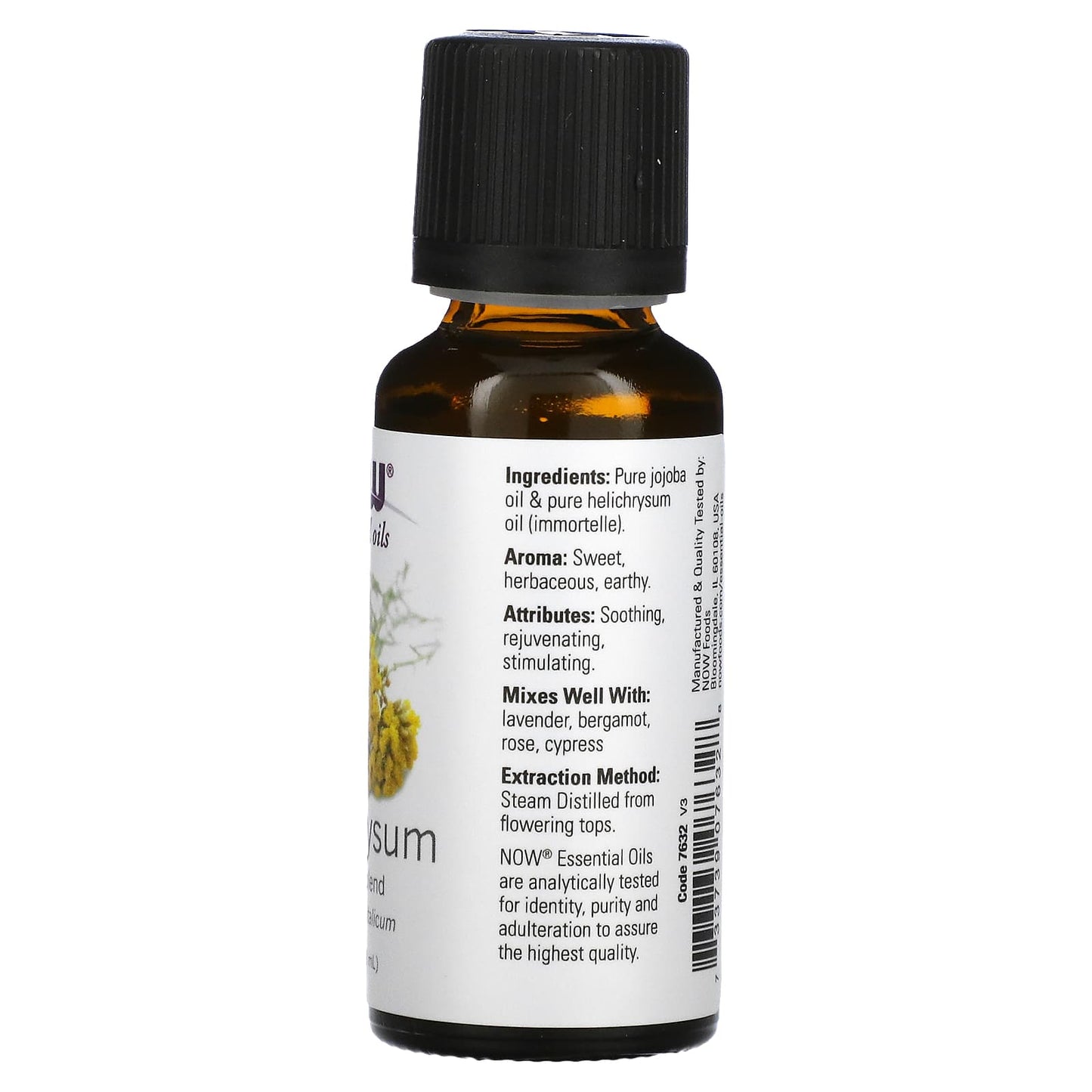 NOW Helichrysum Essential Oil 30mL- PURE SOURCE-The Health Store- Default Title