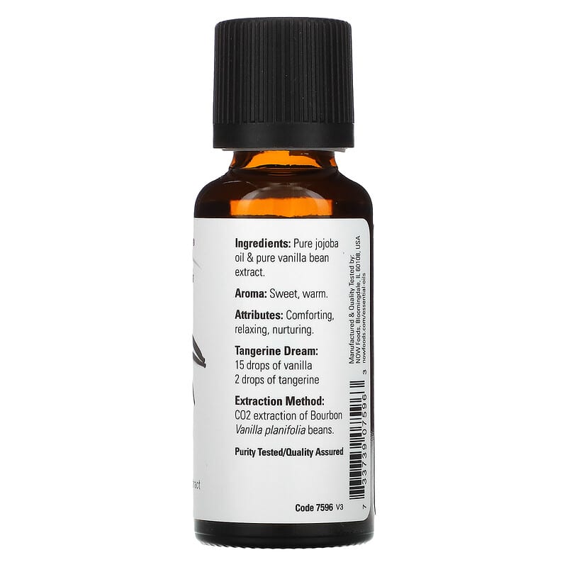 NOW Vanilla Essential Oil 30mL- PURE SOURCE-The Health Store- Default Title