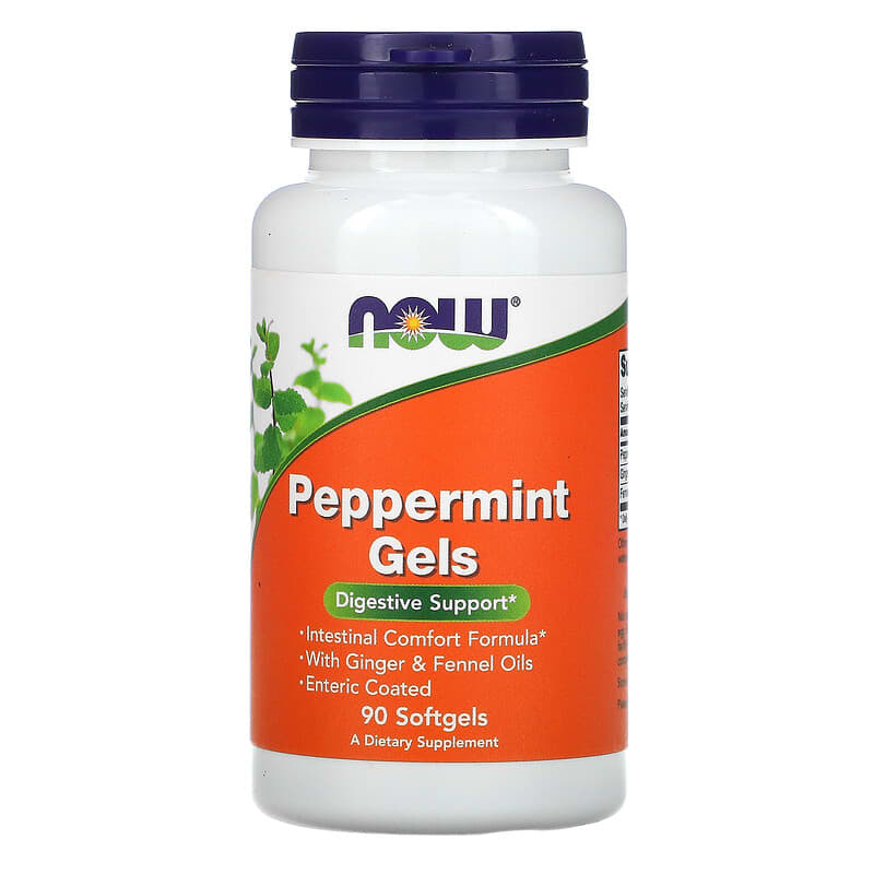 NOW Peppermint Oil 90 Soft Gels- PURE SOURCE-The Health Store- Default Title