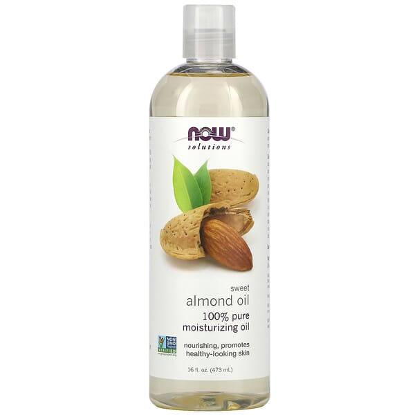NOW Sweet Almond Oil 473mL- PURE SOURCE-The Health Store- Default Title
