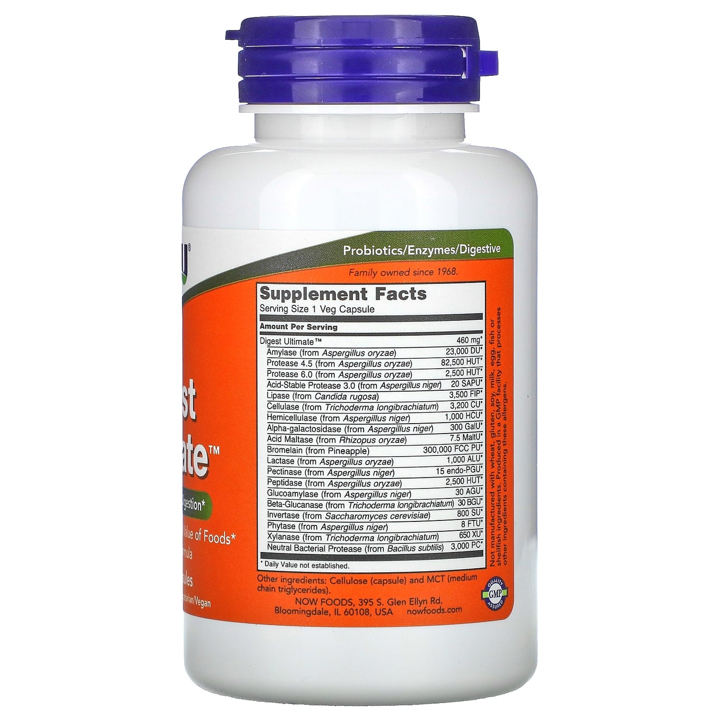NOW Digest Ultimate 120 V Caps- PURE SOURCE-The Health Store- Default Title
