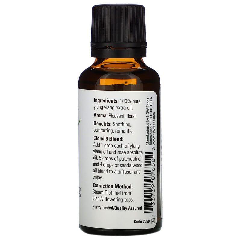NOW Ylang Ylang Essential Oil 30mL- PURE SOURCE-The Health Store- Default Title