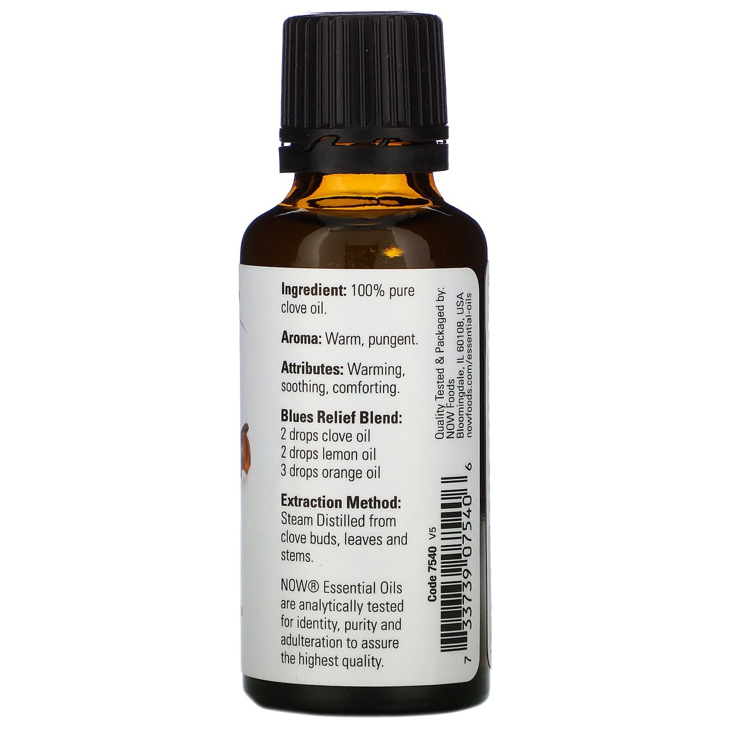 NOW Clove Essential Oil 30mL- PURE SOURCE-The Health Store- Default Title