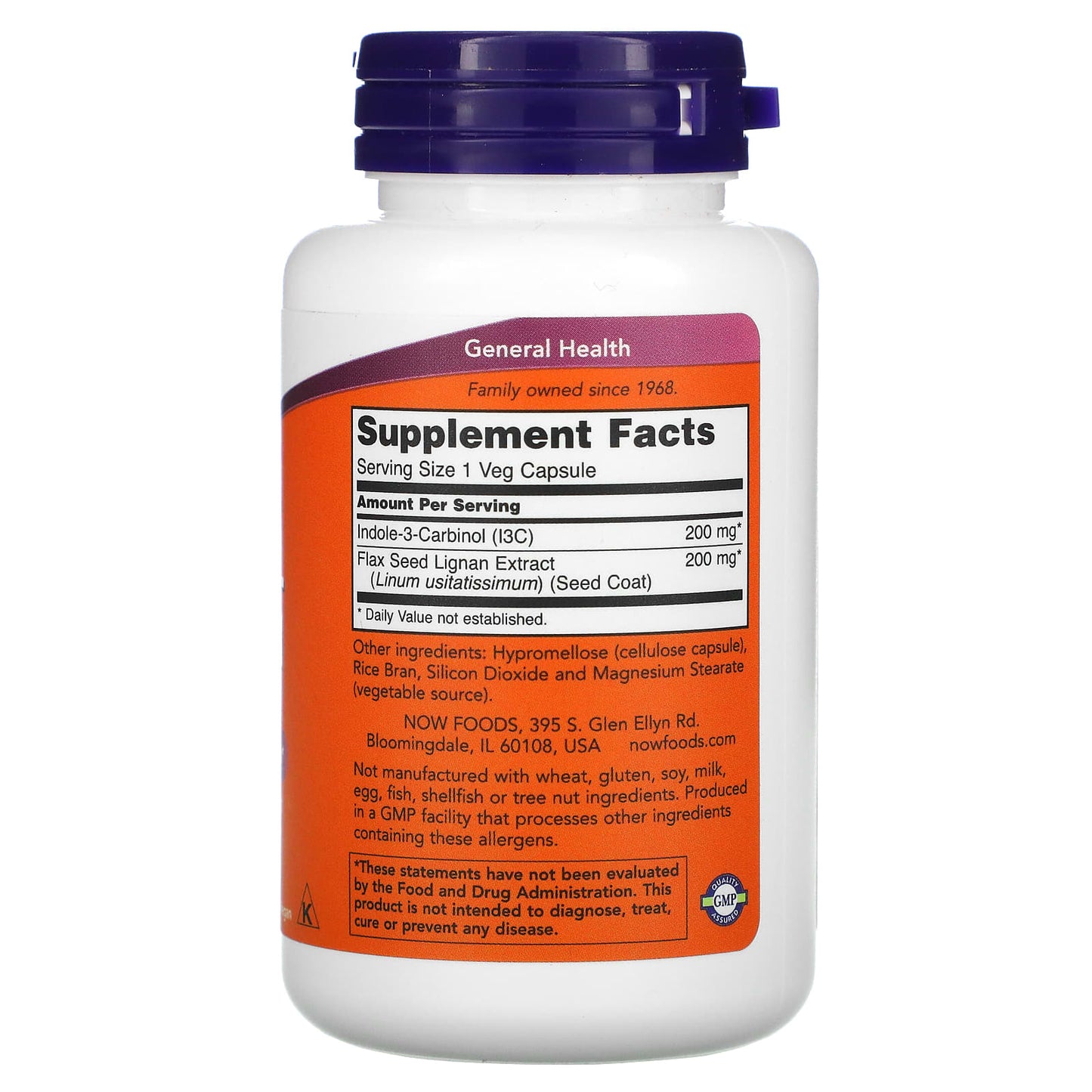 NOW Indole 3 Carbinol I3C 60 V Caps- PURE SOURCE-The Health Store- Default Title