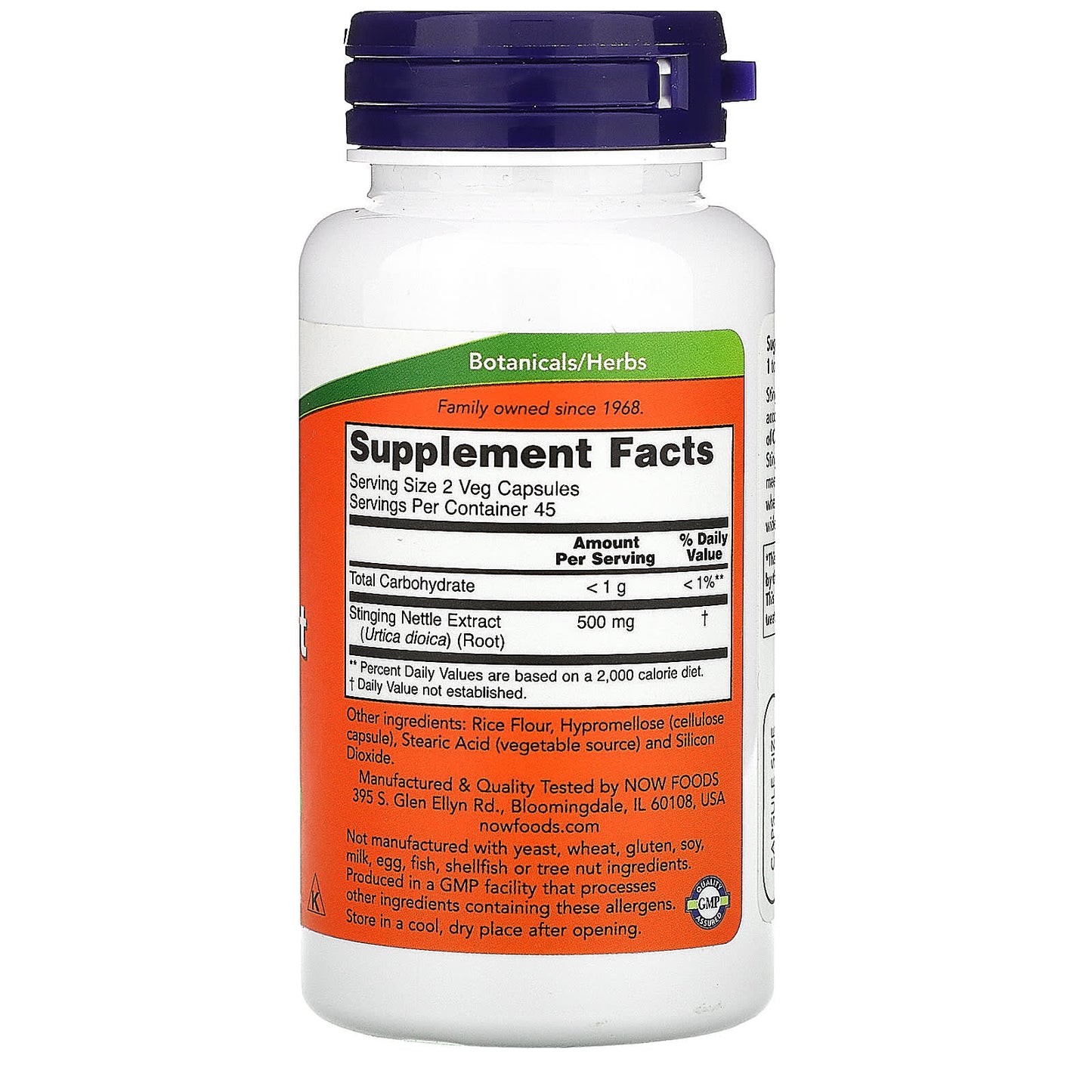 NOW Stinging Nettle Root Extract 90 V Caps- PURE SOURCE-The Health Store- Default Title