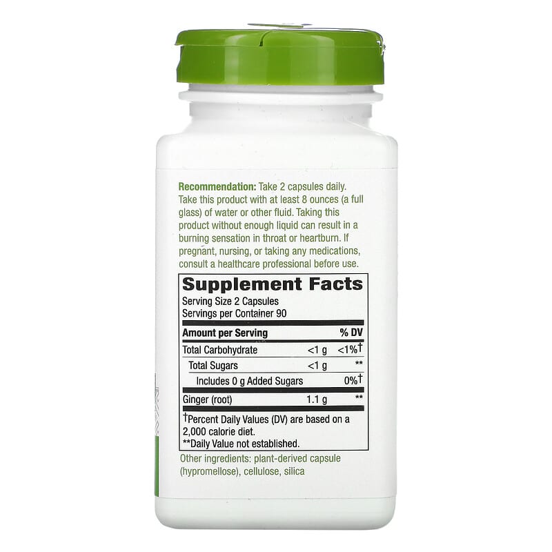 Nature's Way Ginger Root 180 V Caps- NATURE'S WAY-The Health Store- Default Title