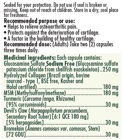 Naka Nutri Flex Joint Care 180 Caps- NAKA ORIGINAL-The Health Store- Default Title