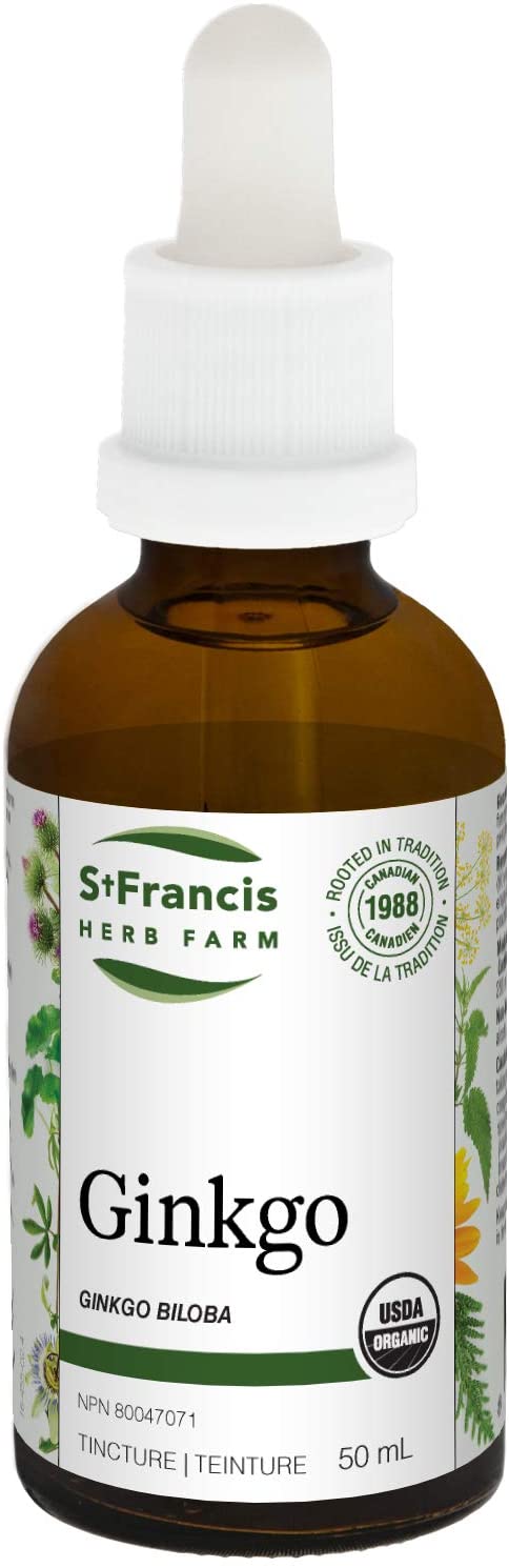 St. Francis Gingko Biloba 50mL- ST FRANCIS HERB FARM-The Health Store- Default Title