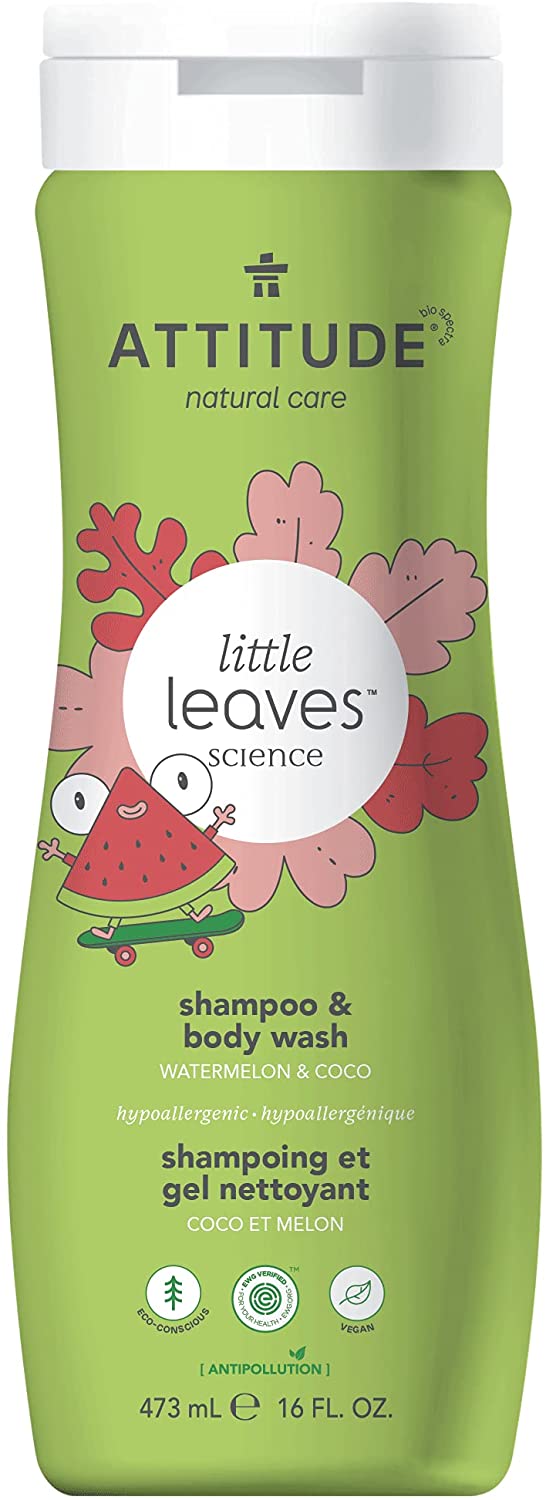 ATT Little Leaves Watermelon Coconut Shampoo & Body Wash 473mL- PURITY LIFE-The Health Store- Default Title