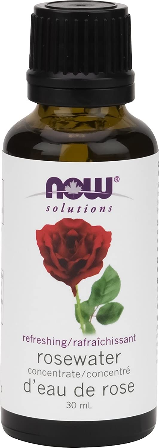 NOW Rosewater Concentrate Essential Oil 30mL- PURE SOURCE-The Health Store- Default Title