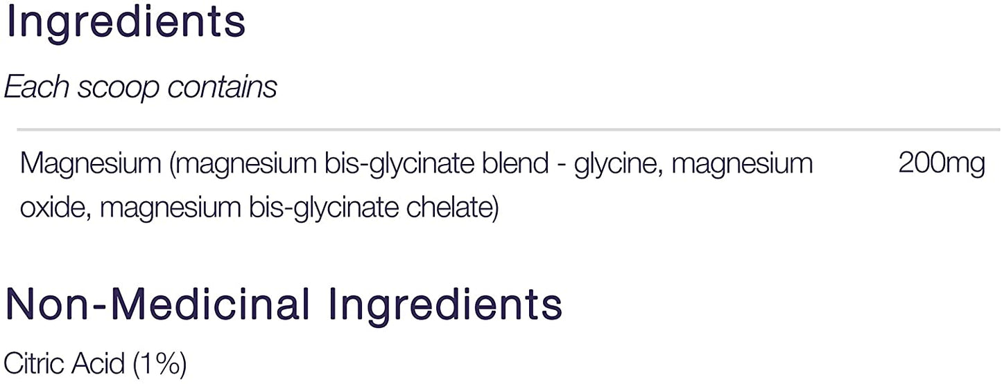 CanPrev Magnesium Bis-Glycinate 200 Powder 120g- CANPREV-The Health Store- Default Title