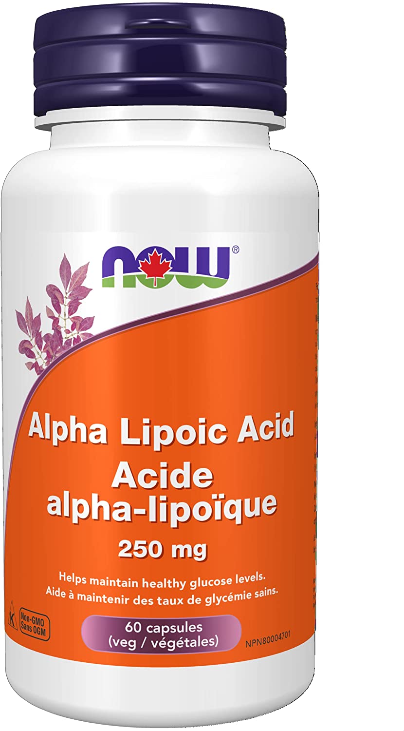 NOW Alpha Lipoic Acid 250mg 60 Caps- PURE SOURCE-The Health Store- Default Title