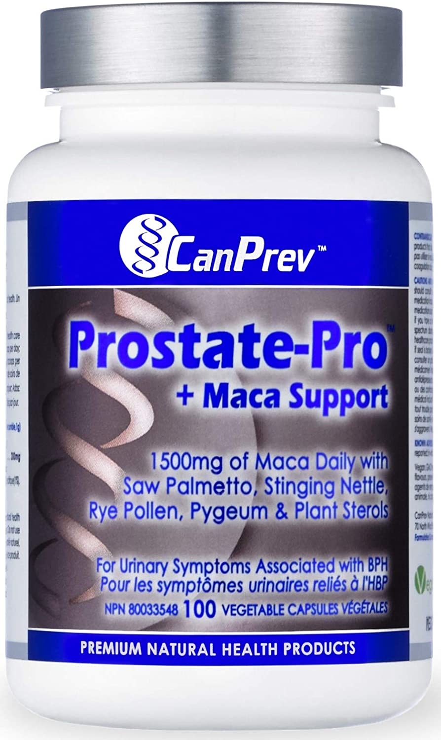 CanPrev Prostate Pro + Maca Support 100 V Caps- CANPREV-The Health Store- Default Title