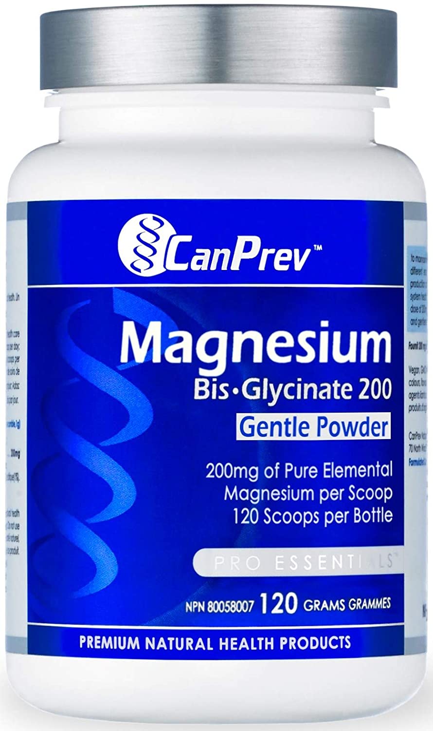 CanPrev Magnesium Bis-Glycinate 200 Powder 120g- CANPREV-The Health Store- Default Title