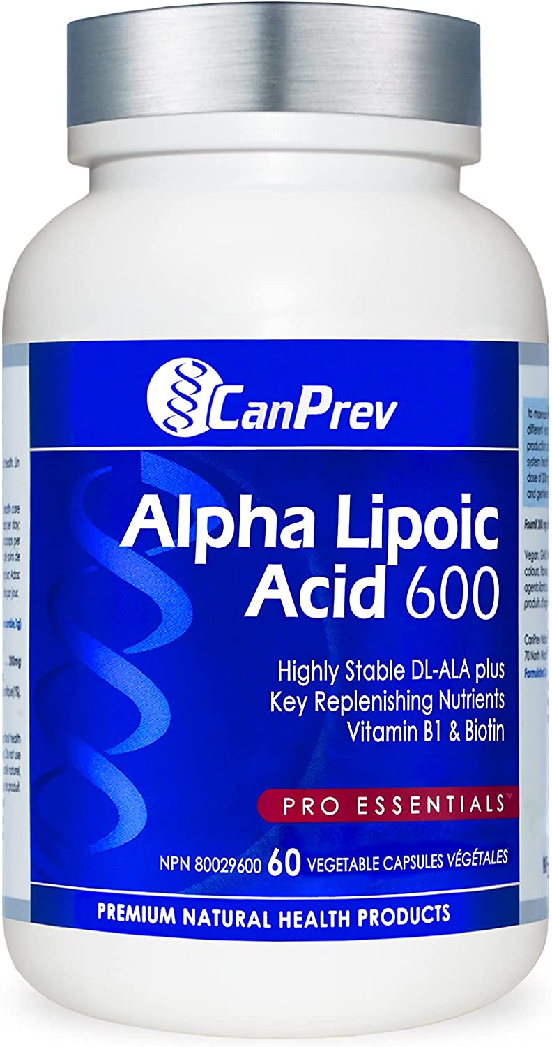 CanPrev Alpha Lipoic Acid 600 60 V Caps- CANPREV-The Health Store- Default Title