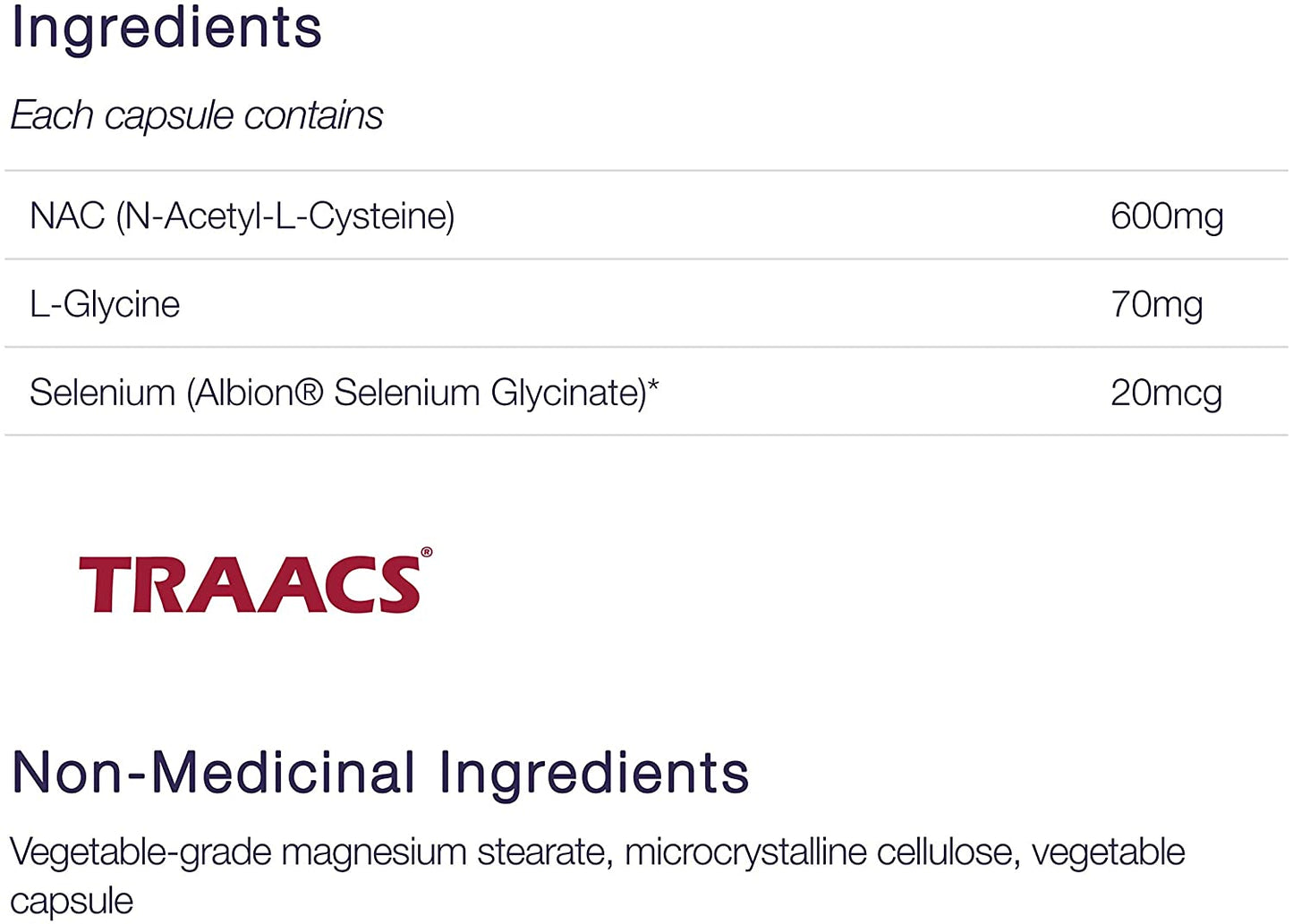 CanPrev Nac+ N-Acetyl-L-Cysteine 120 V Caps- CANPREV-The Health Store- Default Title