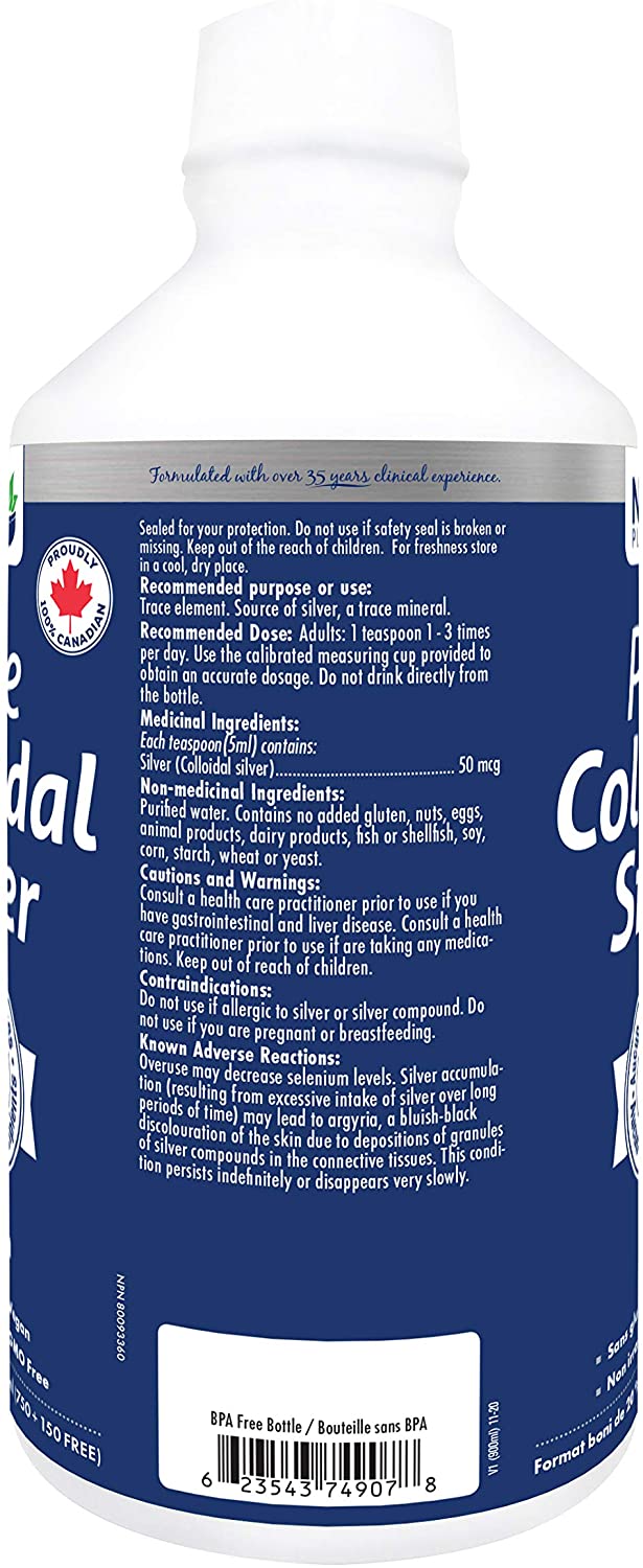 Naka Pure Colloidal Silver 900mL- NAKA ORIGINAL-The Health Store- Default Title