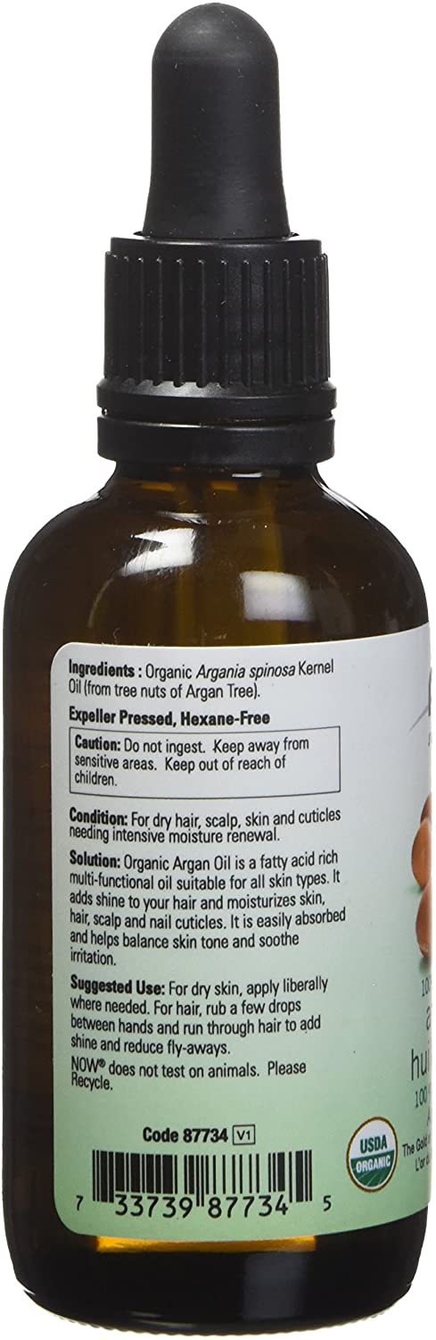 NOW Argan Oil 60mL- PURE SOURCE-The Health Store- Default Title