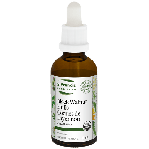 St. Francis Black Walnut Hull 50mL- ST FRANCIS HERB FARM-The Health Store- Default Title