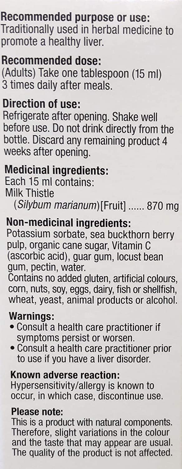 Hubner Milk Thistle Liquid 500mL- NAKA ORIGINAL-The Health Store- Default Title
