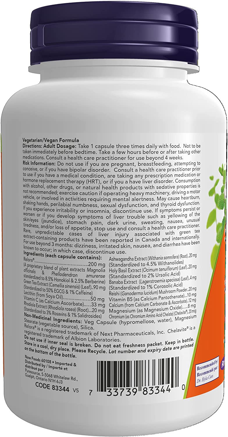 NOW Super Cortisol Support 90 V Caps- PURE SOURCE-The Health Store- Default Title