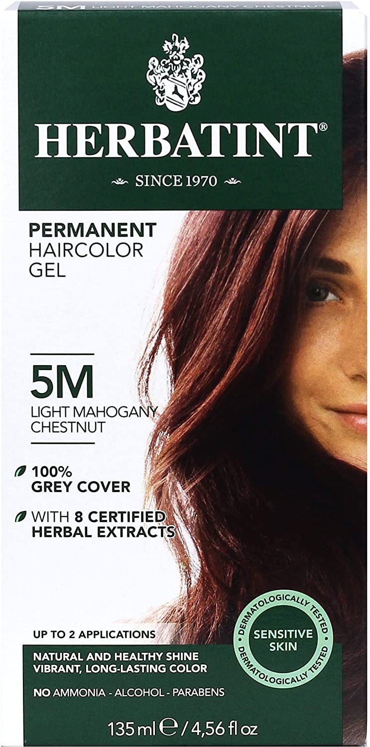 Herbatint Hair Dye 5M Light Mahogany Chestnut 135mL- BIO FORCE-The Health Store- Default Title