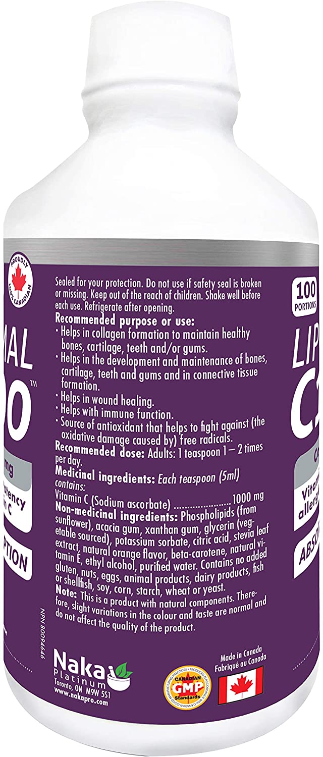 Naka Liposomal C1000 750mL- NAKA ORIGINAL-The Health Store- Default Title