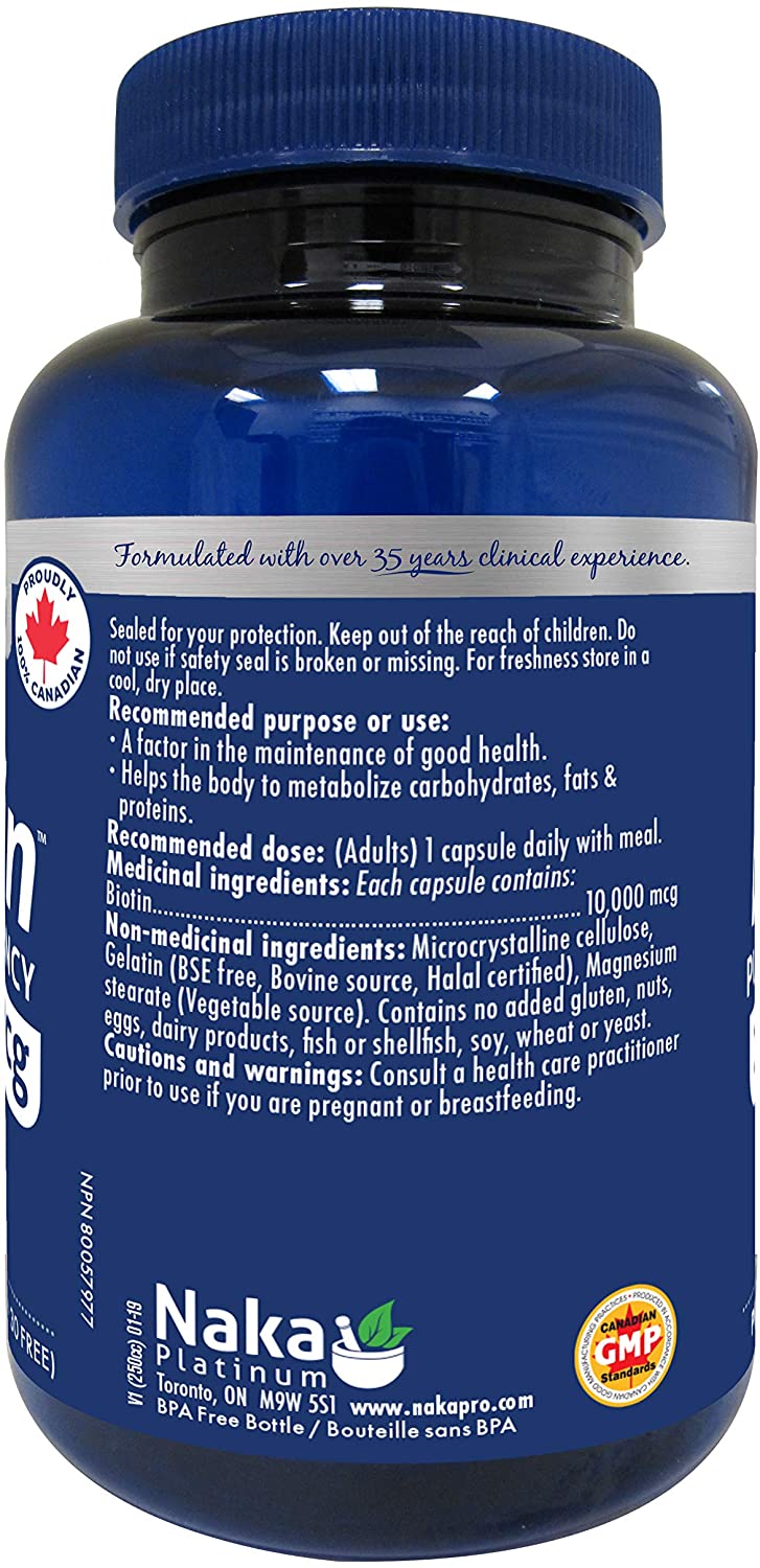 Naka Pro Biotin 90 Caps- NAKA ORIGINAL-The Health Store- Default Title
