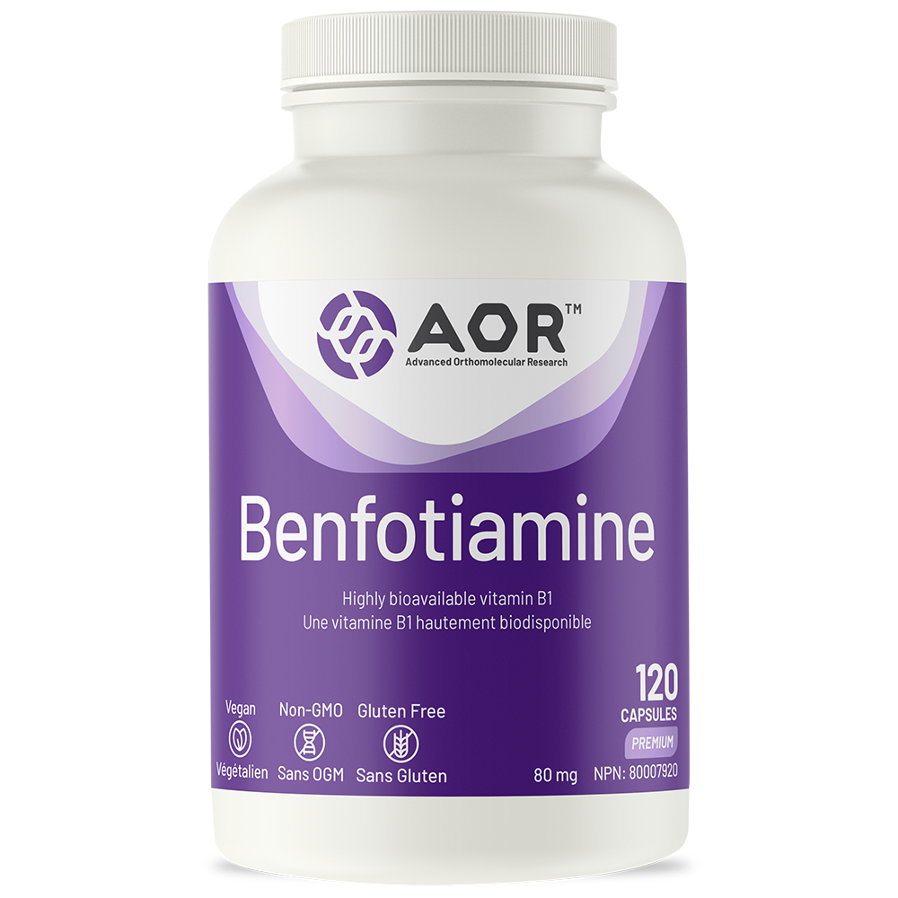 AOR Benfotiamine 120 V Caps- AOR-The Health Store- Default Title