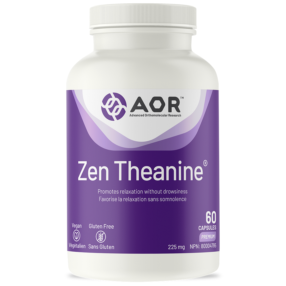 AOR Zen Theanine 60 V Caps- AOR-The Health Store- Default Title
