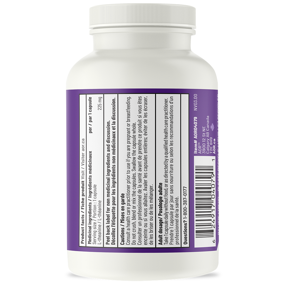 AOR Zen Theanine 60 V Caps- AOR-The Health Store- Default Title